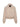 The Libby Sherpa Jacket in Toasted Almond by Sanctuary Clothing is a cream-colored, long-sleeve jacket with a wide collar. It features front snap buttons, ribbed cuffs and hem, and a black interior neck tag with white text.