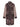 Introducing the "organza parka cocoa" by Sanctuary Clothing: a sheer, long trench coat in a rich brown hue, complete with front pockets and buttons. It features a classic collar and has a label elegantly positioned at the neck.