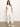 Utility High Rise Capri Pant Bleached White