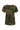 The Perfect Tee Hiker Camo by Sanctuary Clothing is a short-sleeved t-shirt featuring a traditional military camouflage pattern with various shades of green and black. It boasts a round neckline and offers a relaxed fit.