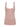 The "My Kind Of Tank Smokey Rose" by Sanctuary Clothing is a sleeveless, scoop-neck tank top in a light pink color. Featuring ribbed material, its simple design lacks any visible patterns or logos. The top hangs neatly in a slim fit style.