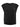 The New Era Tee Black by Sanctuary Clothing is a black sleeveless top with a crew neckline, featuring a front knot detail at the waist that creates a gathered effect. The fabric is soft and drapes naturally.