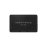 A black Gift Card from Sanctuary Clothing featuring the brand name "sanctuary" in lowercase white letters at the top. Below it, "GIFT CARD" is written in smaller white letters. At the bottom, the website "sanctuaryclothingshop.com" is displayed in small white text against the black background.